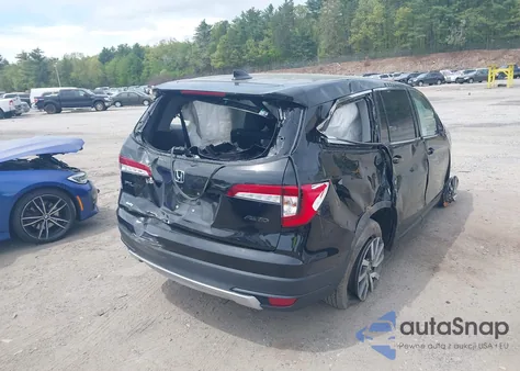 2021 Honda Pilot Awd Ex-L из США, поврежденный, VIN 5FNYF6H55MB069844